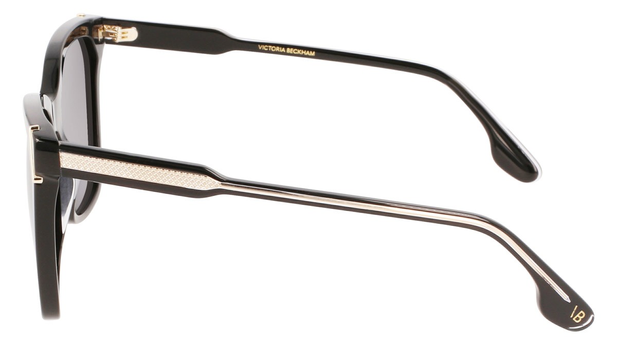 Sunglasses Victoria Beckham VB640S (001) color black shape rectangle 