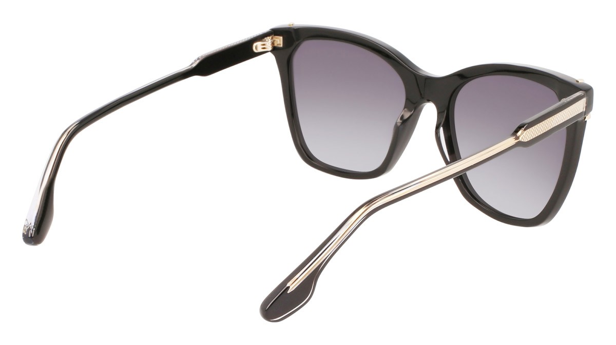 Sunglasses Victoria Beckham VB640S (001) color black shape rectangle 