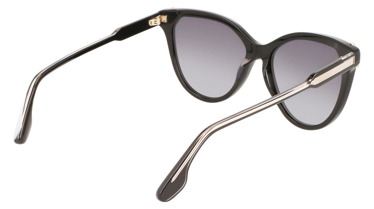 Sonnenbrillen Victoria Beckham VB641S (001) farbe black form schmetterling 