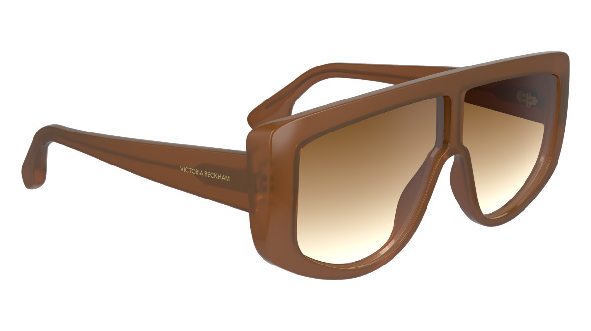 Sunglasses Victoria Beckham VB664S (240) color caramel shape pantos lenses gradient caramel