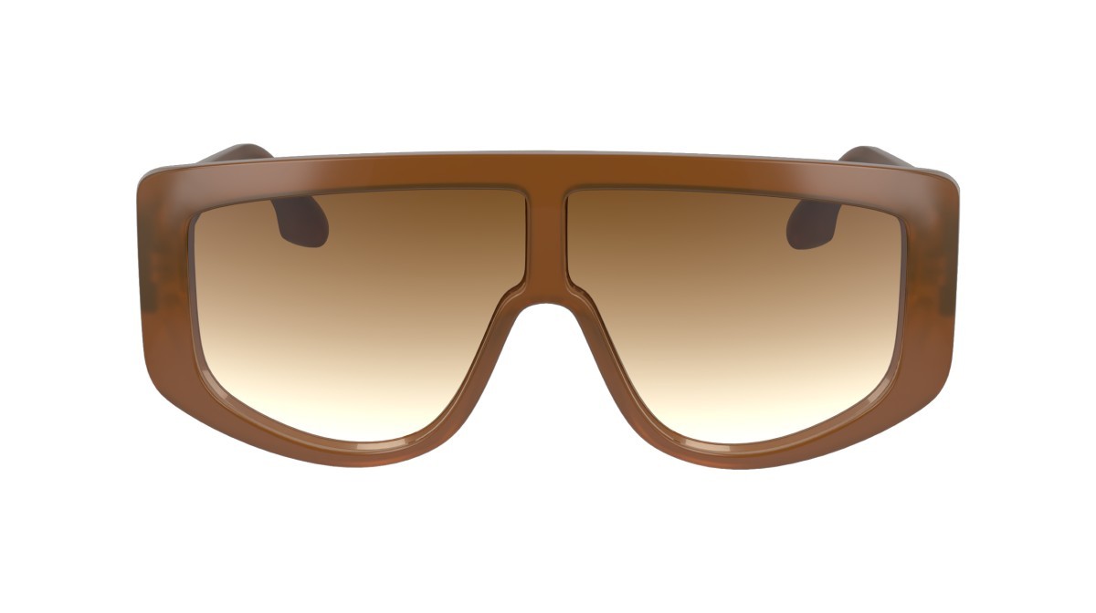 Sunglasses Victoria Beckham VB664S (240) color caramel shape pantos lenses gradient caramel