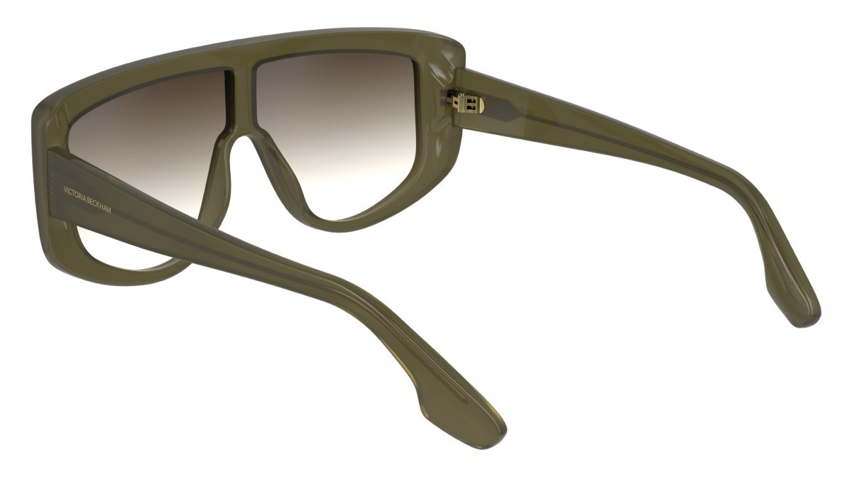 Sonnenbrillen Victoria Beckham VB664S (310) farbe olive form pantos gläser gradient light brown