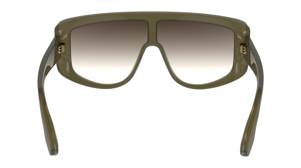 Sonnenbrillen Victoria Beckham VB664S (310) farbe olive form pantos gläser gradient light brown