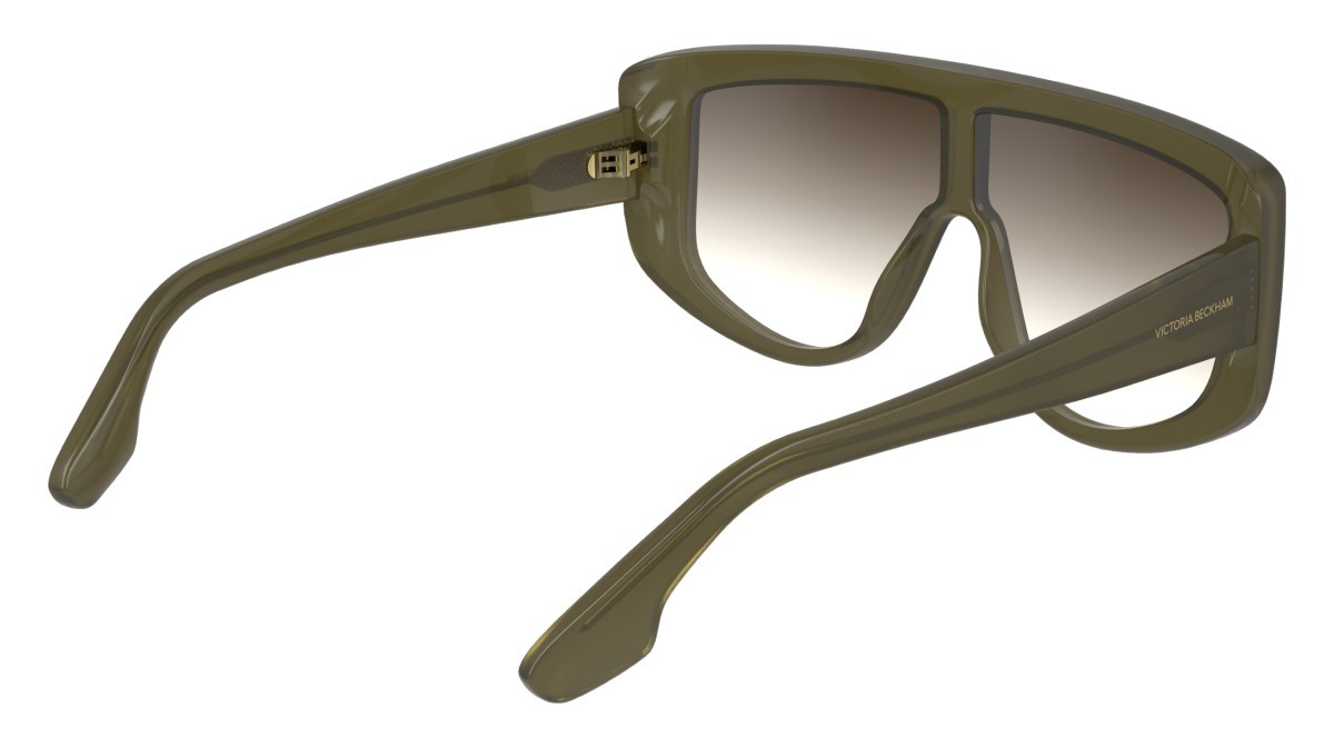 Sonnenbrillen Victoria Beckham VB664S (310) farbe olive form pantos gläser gradient light brown