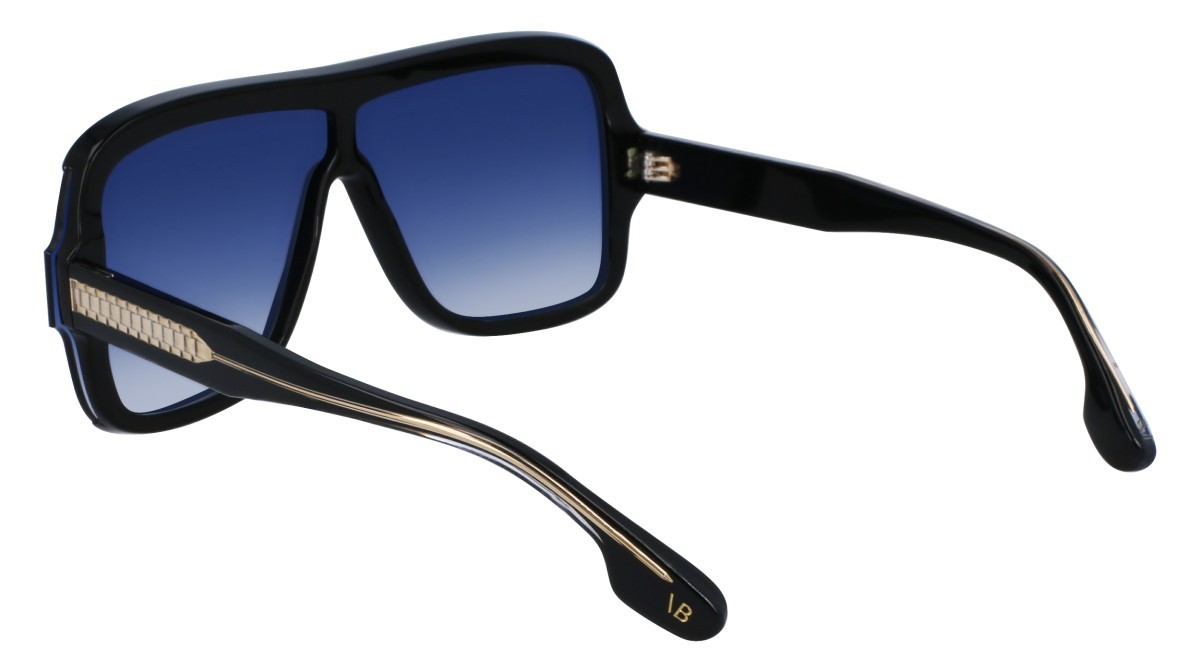 Sonnenbrillen Victoria Beckham VB673S (001) farbe black form maske gläser gradient navy