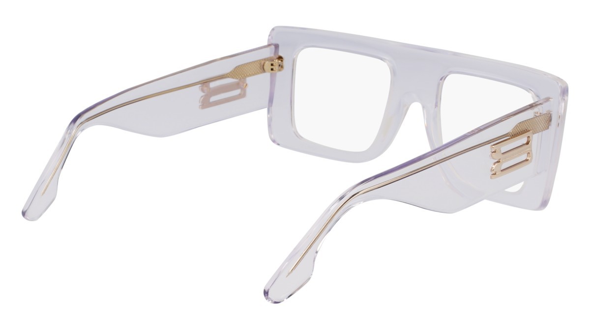 Sonnenbrillen Victoria Beckham VB677S (909) farbe crystal clear form quadratisch gläser clear