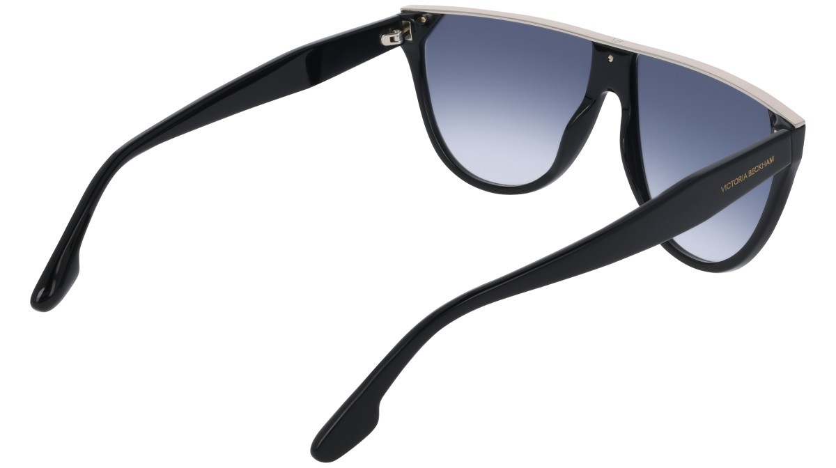 Sonnenbrillen Victoria Beckham VB682S (001) farbe black form pantos gläser gradient grey