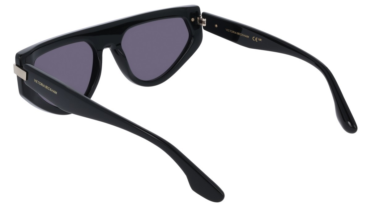 Sonnenbrillen Victoria Beckham VB685S (001) farbe black form pantos gläser solid grey