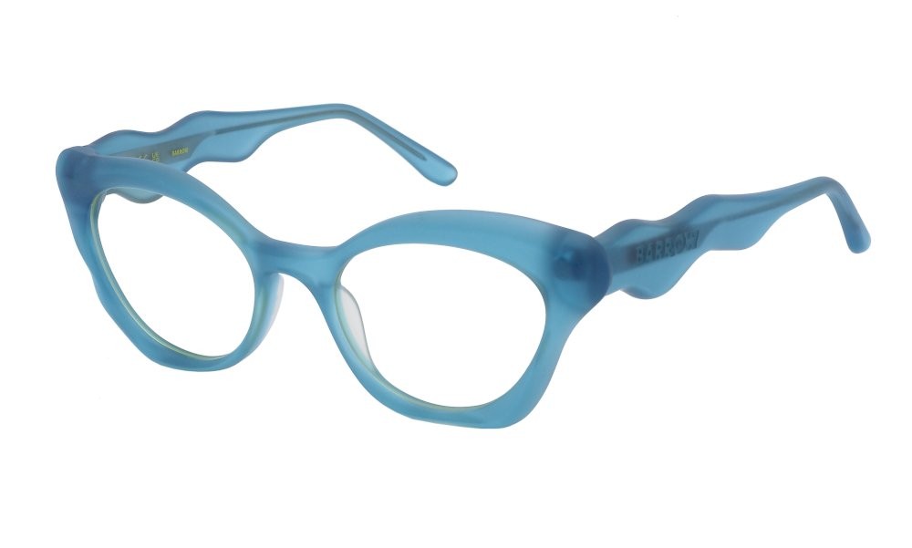 Eyeglasses Barrow Liquid VBA010 (09LZ) color turchese trasparente lenses yellow