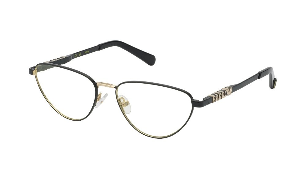 Eyeglasses Barrow Sideout VBA024 (0301) color oro rose' luc.c/parti nero luc 