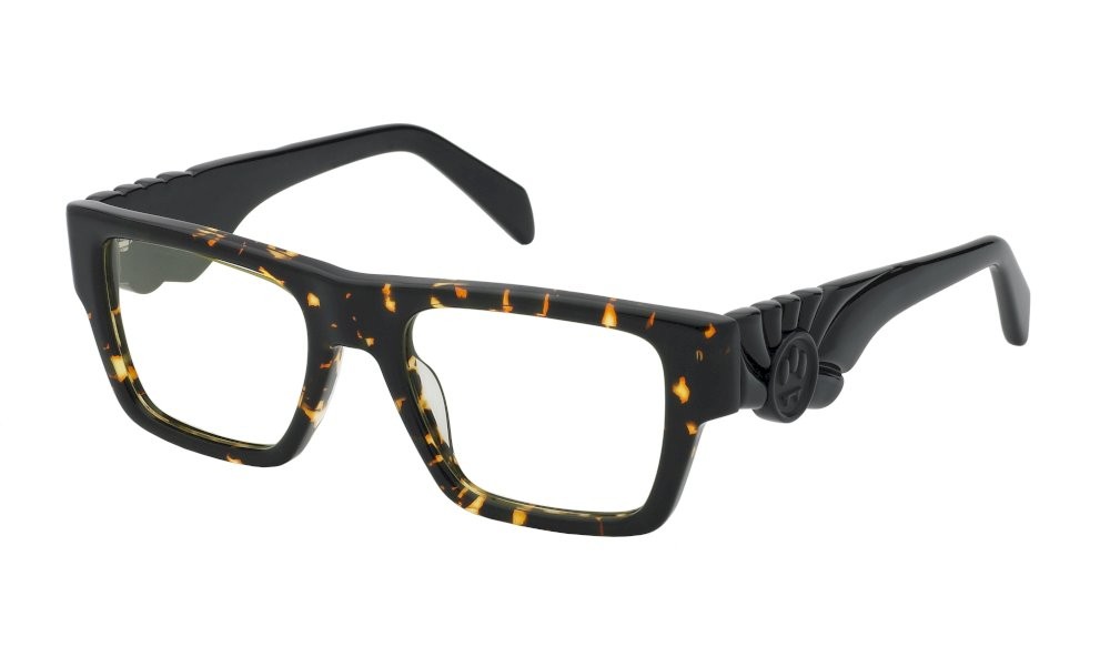 Eyeglasses Barrow Puffy vista 1 VBA026 (04AP) color avana giallo/bruno/marrone lucido 