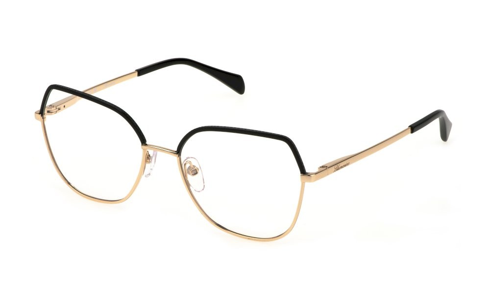 Brillen Blumarine VBM210V (0301) farbe oro rosè lucido c/parti nero lucido 