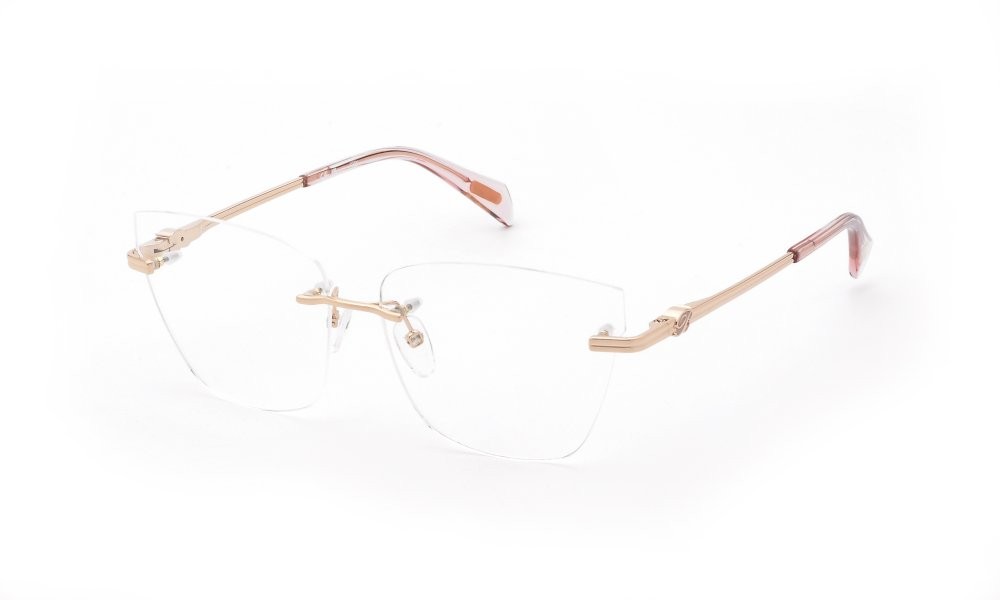 Occhiali da vista Blumarine VBM232 (08FC) colore oro ramato lucido 