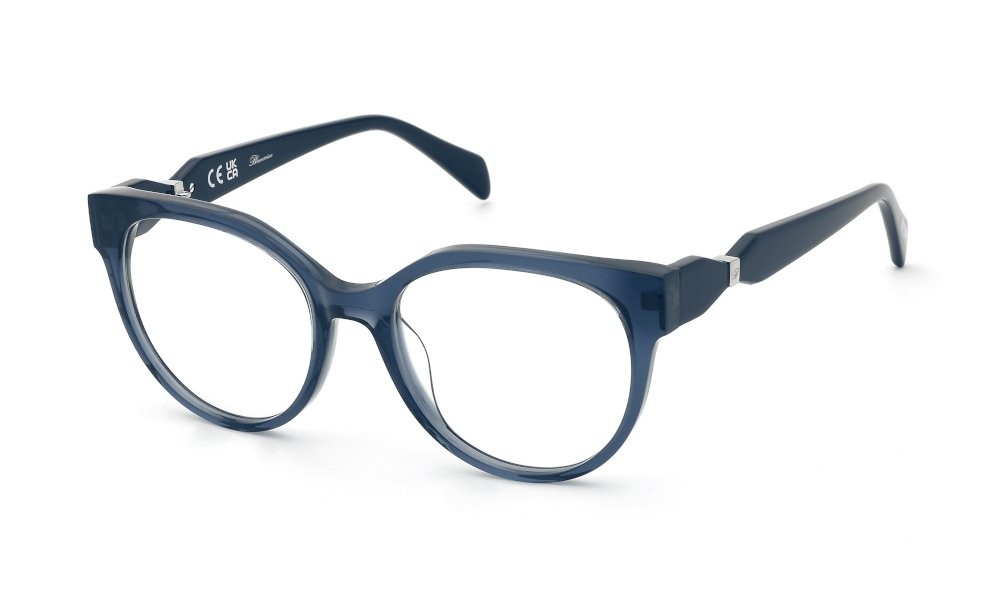 Occhiali da vista Blumarine VBM248 (0W47) colore blu trasparente lucido 