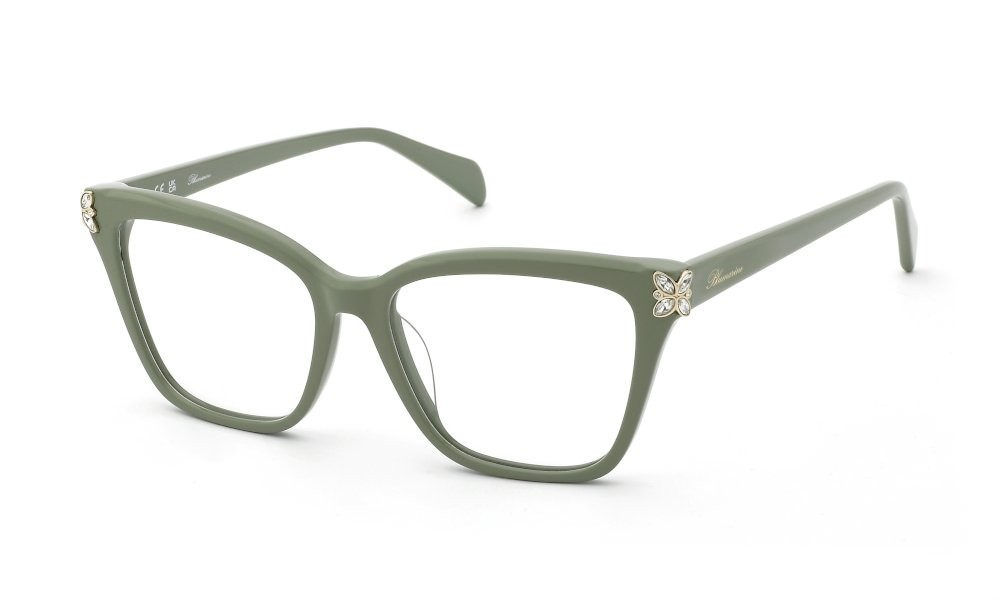 Occhiali da vista Blumarine VBM255S (0T50) colore verde salvia pieno 