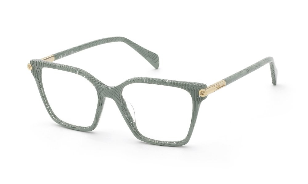 Occhiali da vista Blumarine VBM257 (02AQ) colore verde glittery lucido 
