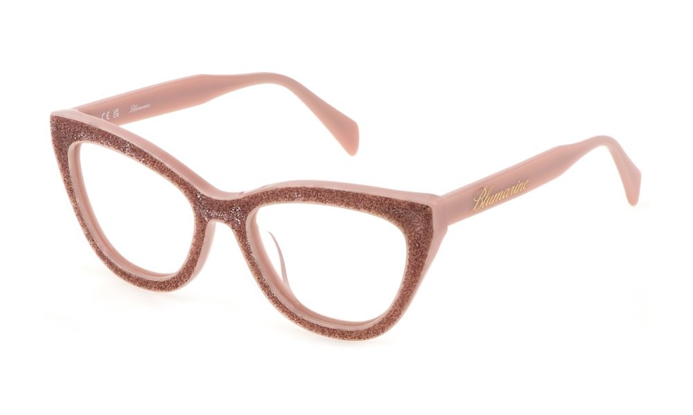 Occhiali da vista Blumarine VBM820S (02G1) colore rosa opalino lucido 