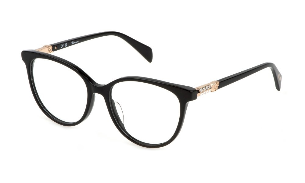 Occhiali da vista Blumarine VBM825S (0700) colore nero lucido 