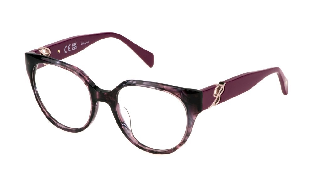 Occhiali da vista Blumarine VBM848 (0VB9) colore fantasia viola 