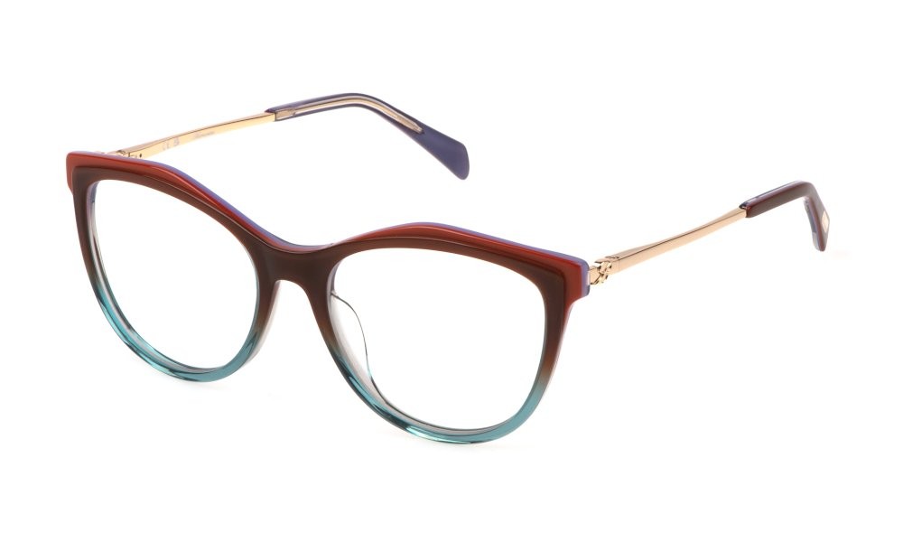 Occhiali da vista Blumarine VBM853 (0AQG) colore multilayer marrone lucido 