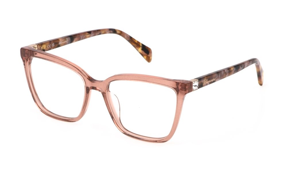 Brillen Blumarine VBM855S (0WA1) farbe rosa glittey lucido 