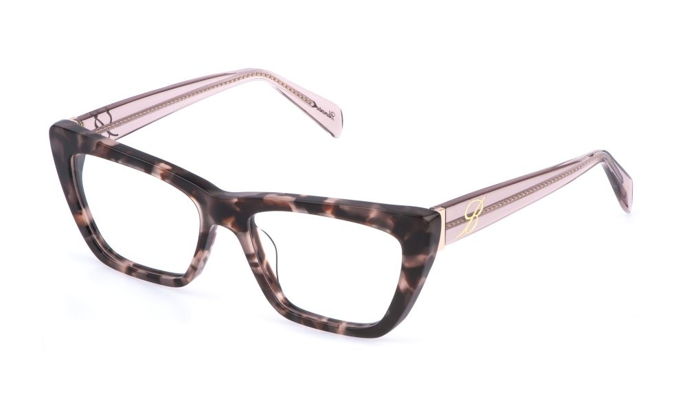 Occhiali da vista Blumarine VBM876 (01GQ) colore avana marrone/rosa 