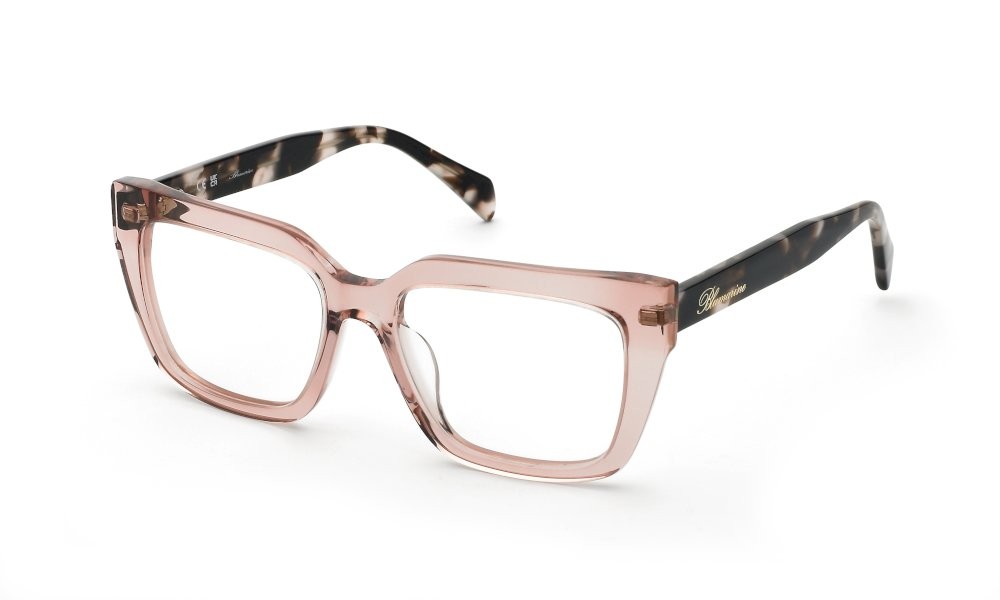 Occhiali da vista Blumarine VBM881 (0776) colore rosa trasparente lucido 