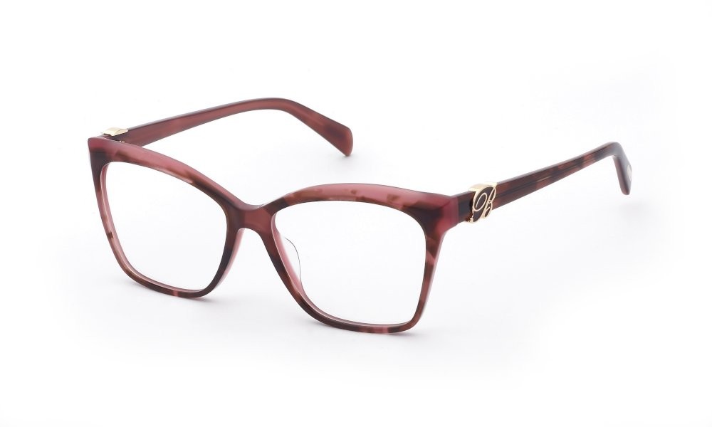 Occhiali da vista Blumarine VBM893 (07LA) colore avana+rosa opalino lucido 