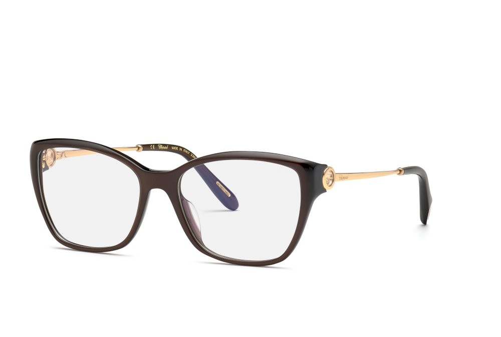 Brillen Chopard VCH322S (01KA) farbe nero cangiante viola c/strass 