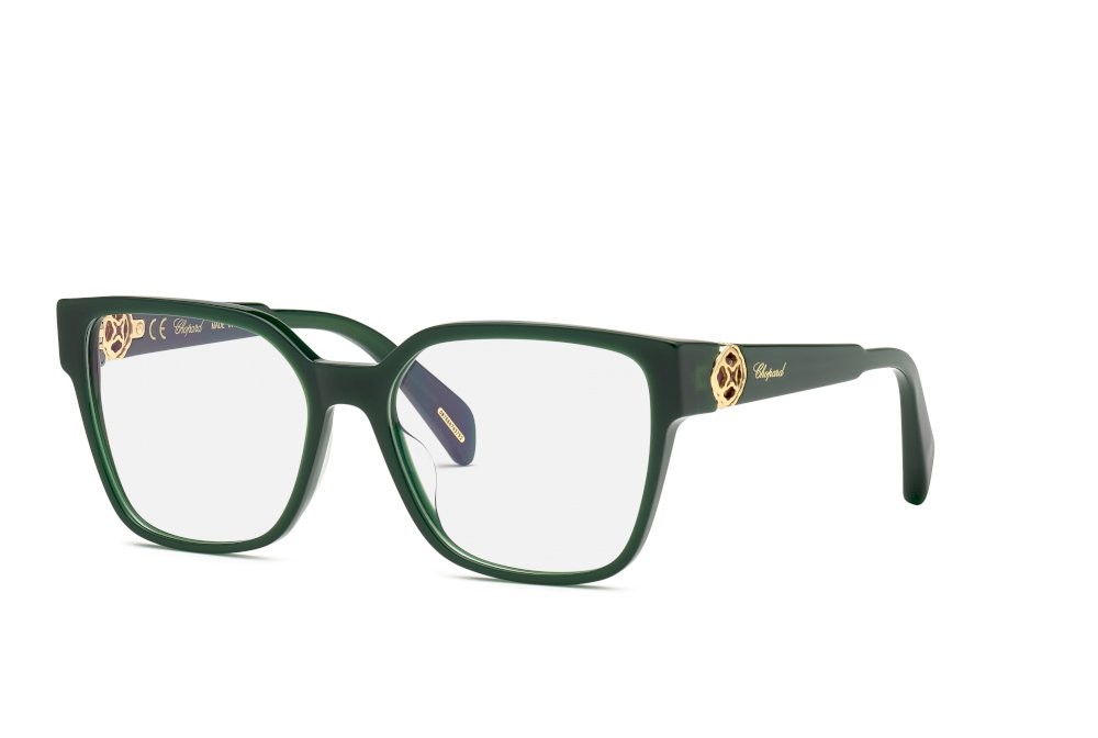 Brillen Chopard VCH324S (0D80) farbe verde pieno lucido c/strass 