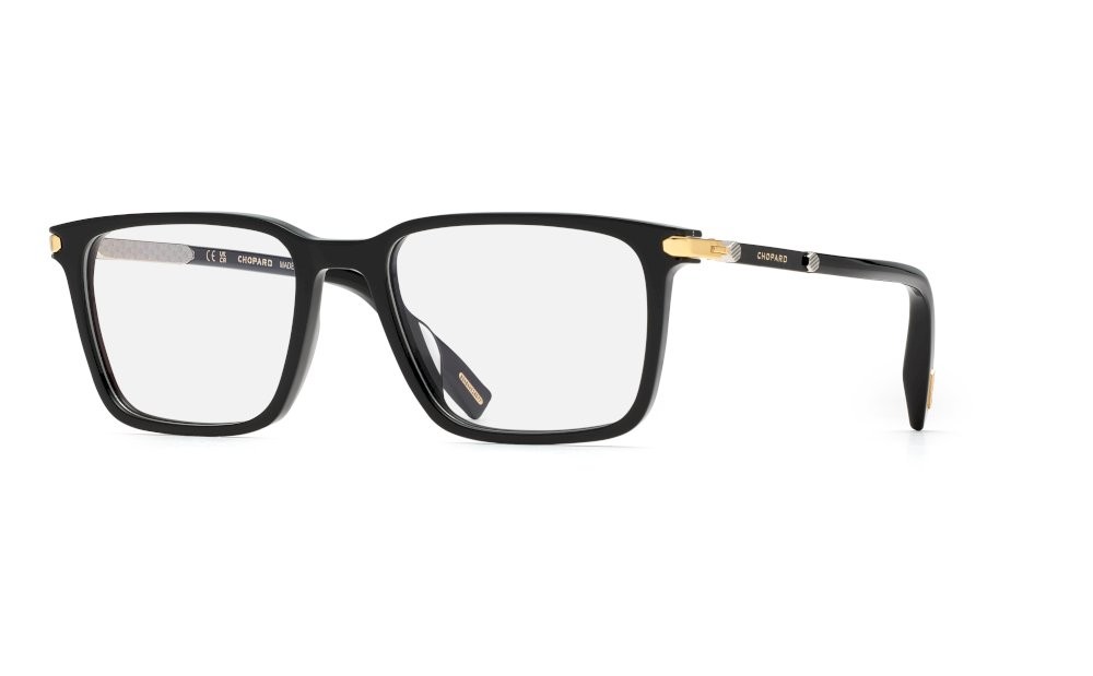 Eyeglasses Chopard VCH373 (0700) color nero lucido 