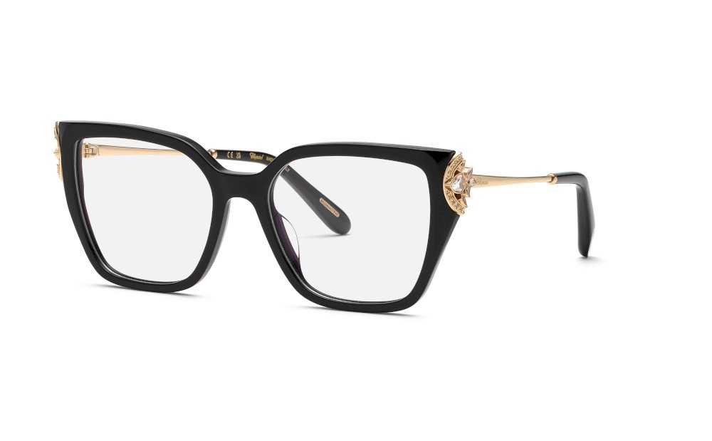 Eyeglasses Chopard VCH402S (0700) color nero lucido 