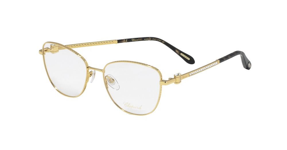 Brillen Chopard VCHF17S (0400) farbe oro giallo lucido c/strass 