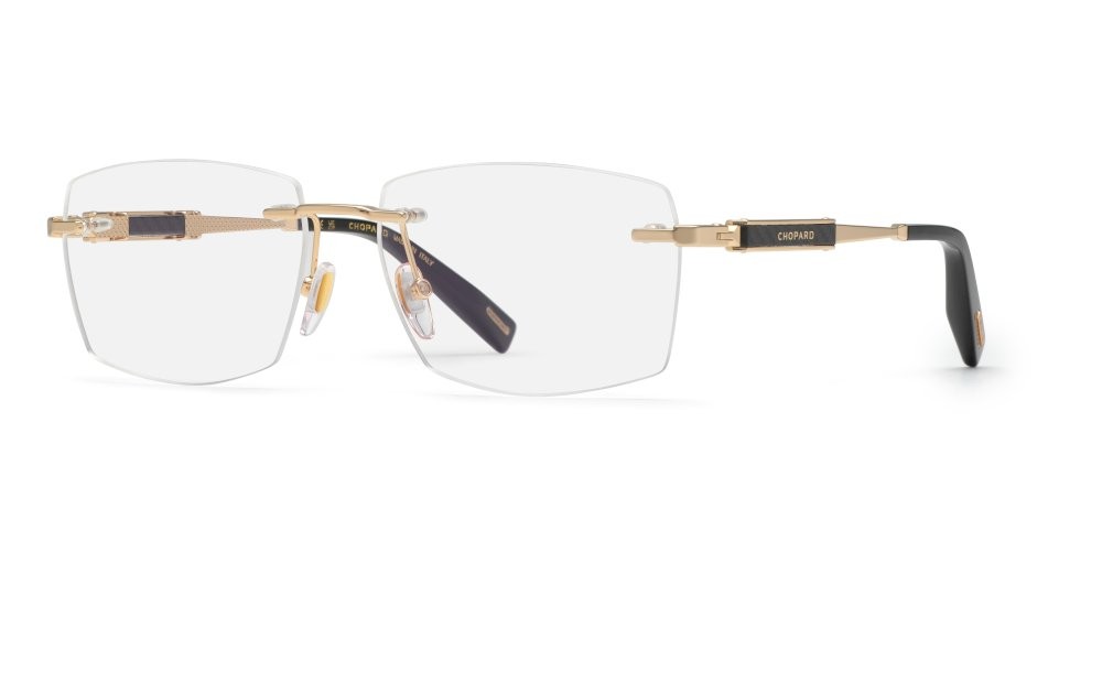 Eyeglasses Chopard VCHL49 (0300) color oro rose' lucido 