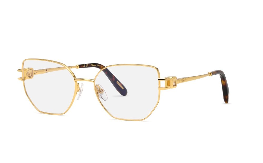 Occhiali da vista Chopard VCHM45S (0400) colore oro giallo lucido 