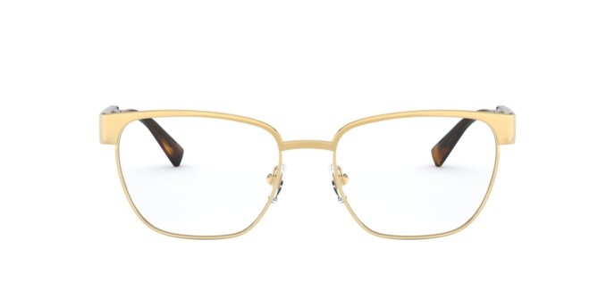 Occhiali da vista Versace VE 1264 (1460) colore gold forma quadrato lenti demo lens