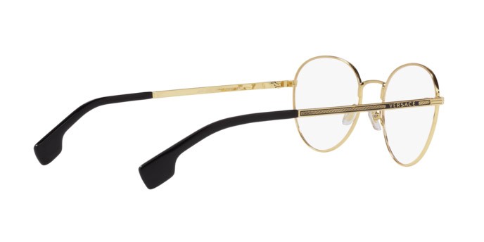 Eyeglasses Versace VE 1279 (1002) color gold shape pantos lenses demo lens