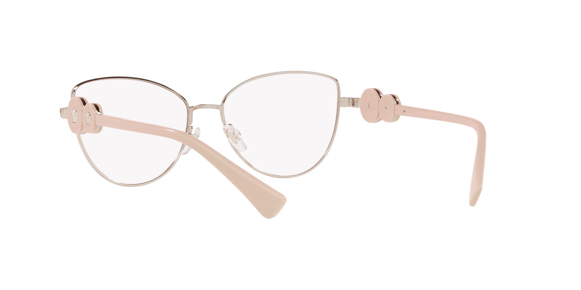 Brillen Versace VE 1284 (1490) farbe oro chiaro form cat-eye gläser lente demo
