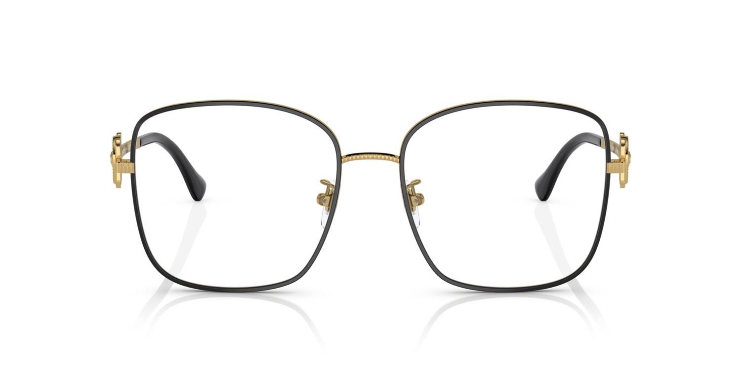 Brillen Versace VE 1286D (1443) farbe oro form quadratisch gläser lente demo