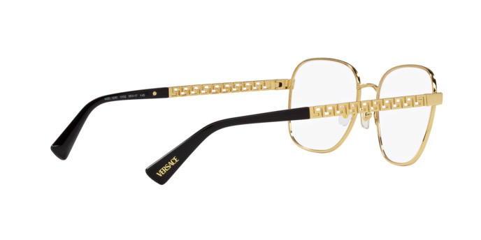 Brillen Versace VE 1290 (1002) farbe oro form pantos gläser lente demo