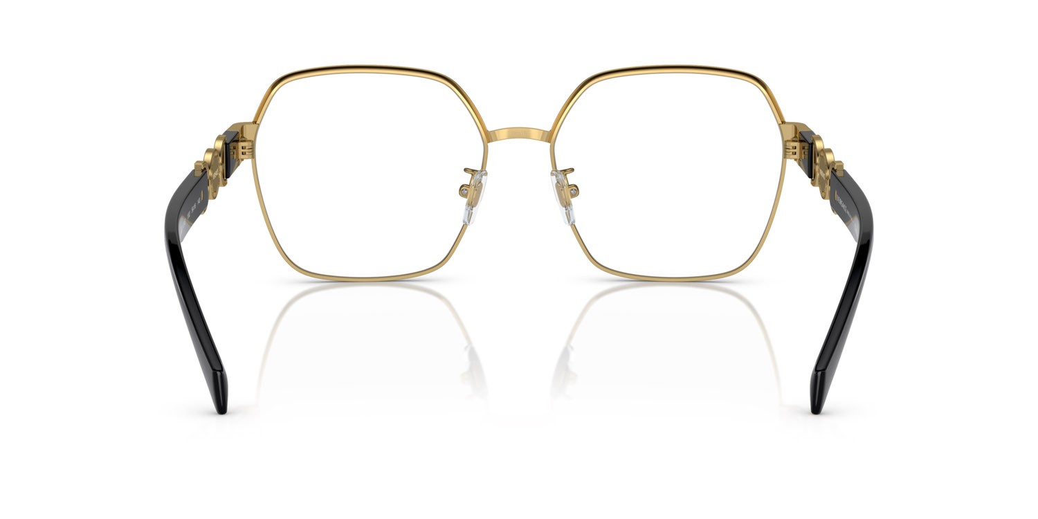 Eyeglasses Versace VE 1291D (1002) color oro shape square lenses lente demo