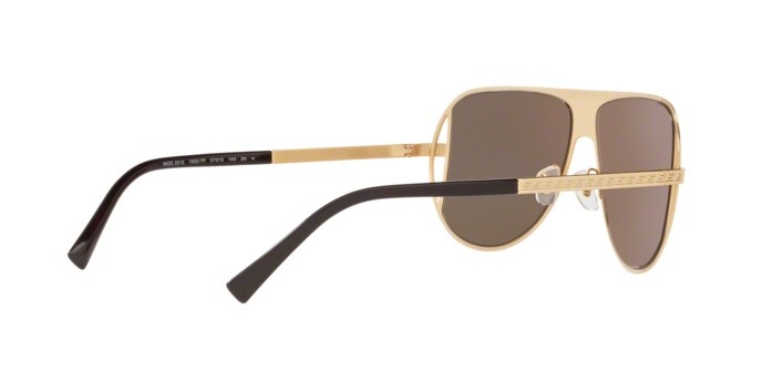 Sonnenbrillen Versace Luke Evans VE 2212 (10027P) farbe gold form aviator gläser brown mirror gold?