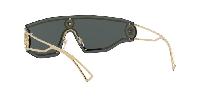 Sunglasses Versace VE 2226 (100287) color gold shape irregular lenses grey