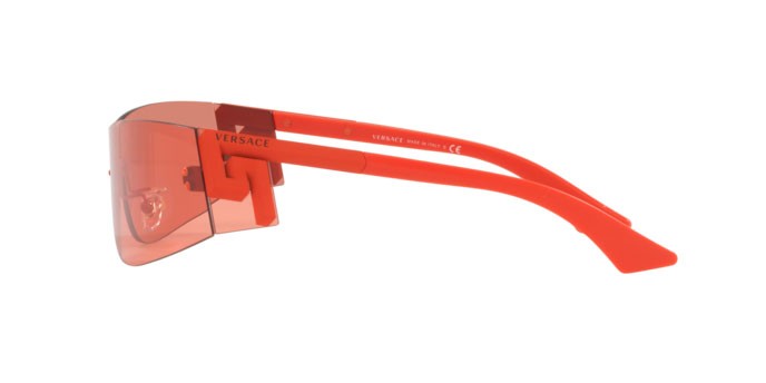 Sonnenbrillen Versace VE 2241 (147884) farbe red form unregelmäßig gläser red