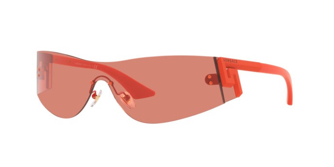 Sonnenbrillen Versace VE 2241 (147884) farbe red form unregelmäßig gläser red