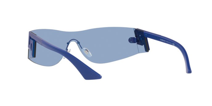 Sonnenbrillen Versace VE 2241 (147972) farbe blu form unregelmäßig gläser light blue