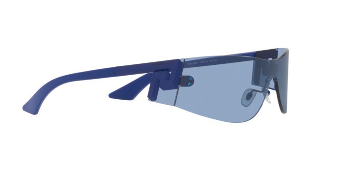 Sonnenbrillen Versace VE 2241 (147972) farbe blu form unregelmäßig gläser light blue