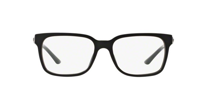 Brillen Versace VE 3218 (5122) farbe black sand form quadratisch gläser demo lens