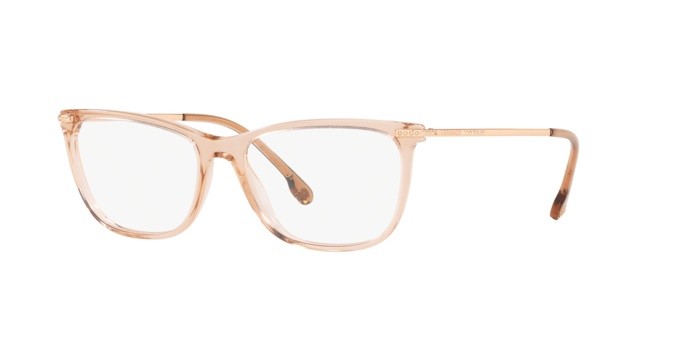 Eyeglasses Versace VE 3274B (5215) color transparent brown shape square lenses demo lens