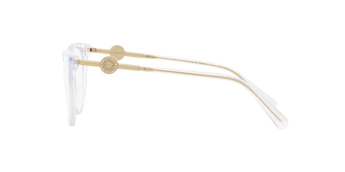Eyeglasses Versace VE 3298B (148) color crystal shape pantos lenses demo lens